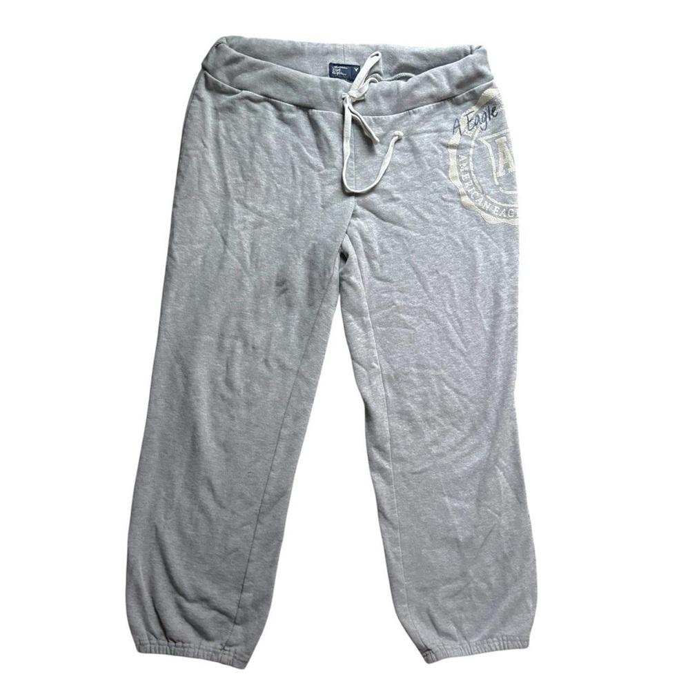 2010s Grey American Eagle Sweatpants
